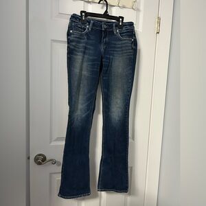 Silver Jeans Dark Blue Boot Cut Women's Jeans